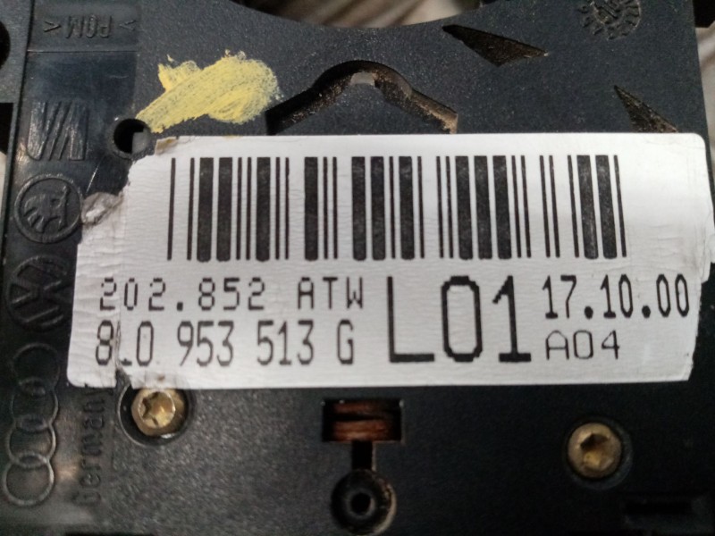 Recambio de mando intermitentes para audi a6 berlina (4b2) referencia OEM IAM 8L0953513G  