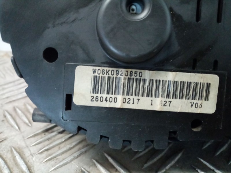 Recambio de cuadro instrumentos para seat ibiza 1.4 stella referencia OEM IAM W06K0920850   Recambio de cuadro instrumentos para seat ibiza 1.4 stella referencia OEM IAM W06K0920850