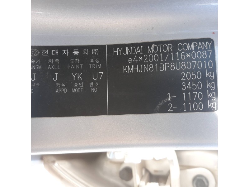 hyundai tucson (jm) 2.0 cat   |   0.04 - 0.10 | 2004 - 2010 | 141 cv / 104 kw del año 2004