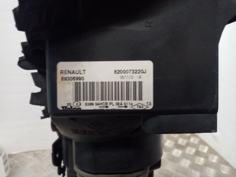 Recambio de faro izquierdo para renault megane ii berlina 5p referencia OEM IAM 89306990  