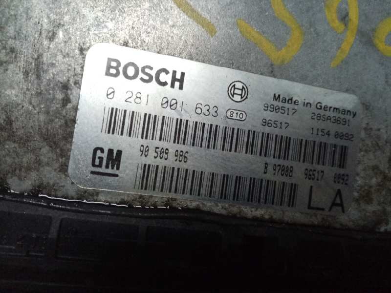 Recambio de centralita motor uce para opel vectra b berlina gl (1999)   |   08.95 - 12.00 | 1995 - 2000 | 101 cv / 74 kw referen