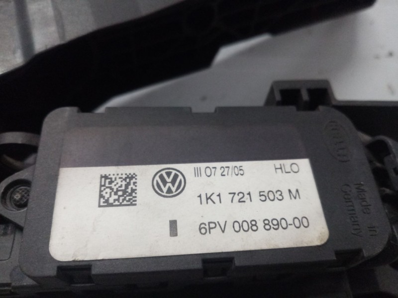 Recambio de pedal acelerador para seat toledo (5p2) sport referencia OEM IAM 1K1721503BE 1K1721503M 