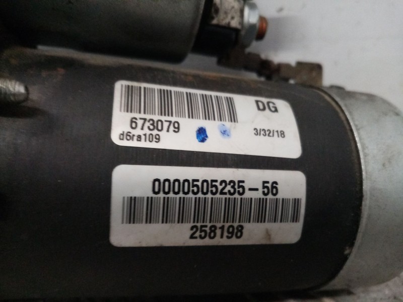 Recambio de motor arranque para peugeot 206 berlina x-line referencia OEM IAM 5802M9 D6RA109 