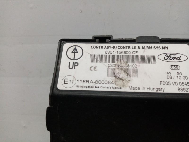 Recambio de kit inmovilizador para ford fiesta (cb1) trend referencia OEM IAM   