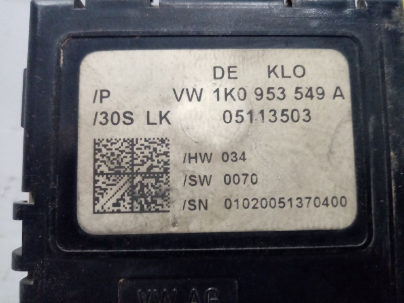 Recambio de modulo electronico para seat toledo (5p2) sport referencia OEM IAM 1k0953549a  