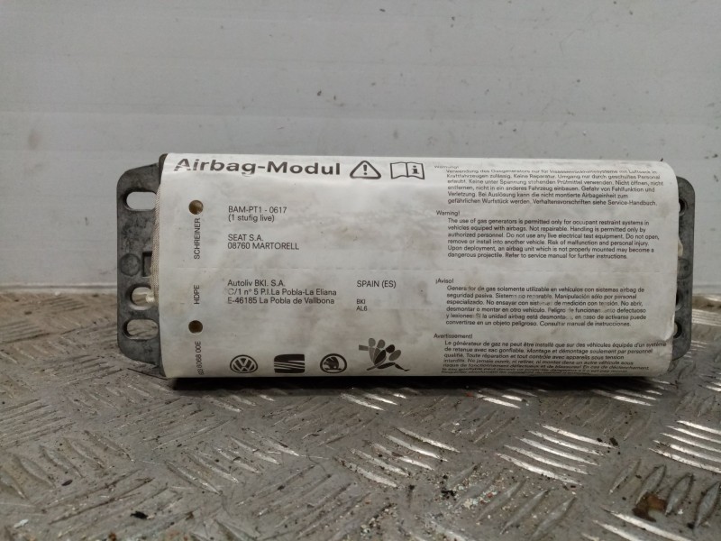 Recambio de airbag delantero derecho para seat altea (5p1) referencia OEM IAM 5P0880204B  