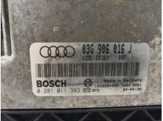 Recambio de centralita motor uce para audi a3 (8p) 1.9 tdi ambiente referencia OEM IAM 03G906016J 0281011383  2