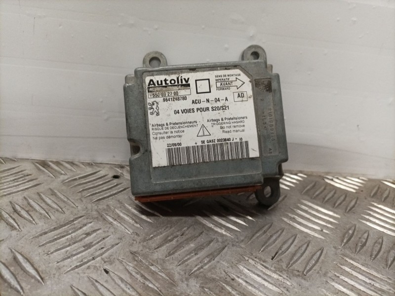 Recambio de centralita airbag para peugeot 106 (s2) referencia OEM IAM 550892700 9641248780 
