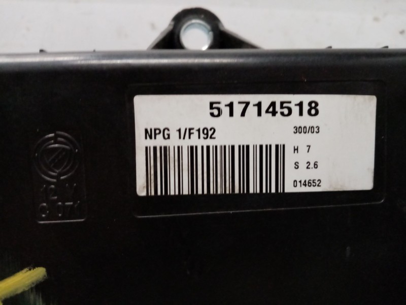 Recambio de modulo electronico para fiat stilo (192) 1.9 jtd cat referencia OEM IAM 51714518  