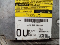 Recambio de centralita airbag para toyota yaris (ksp9/scp9/nlp9) 1.3 cat referencia OEM IAM 212986103 891700D210  2