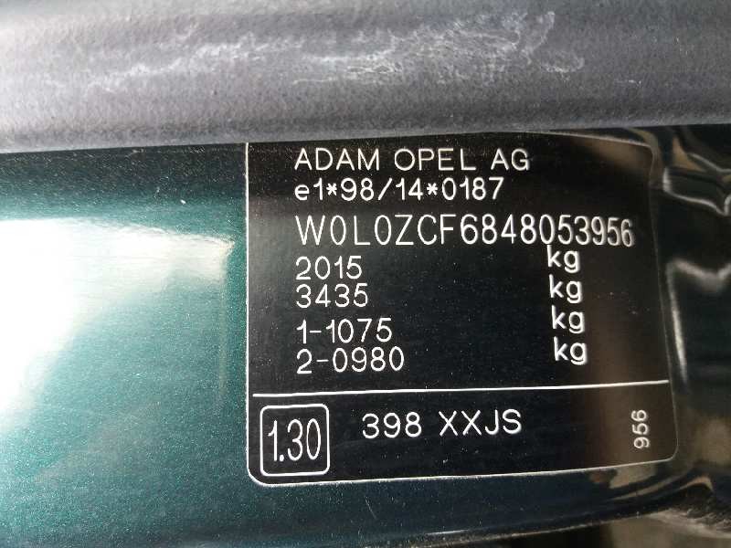 opel vectra c berlina 2.2 16v dti cat (y 22 dtr / l50)   |   0.02 - ... | 2002 | 125 cv / 92 kw del año 2002