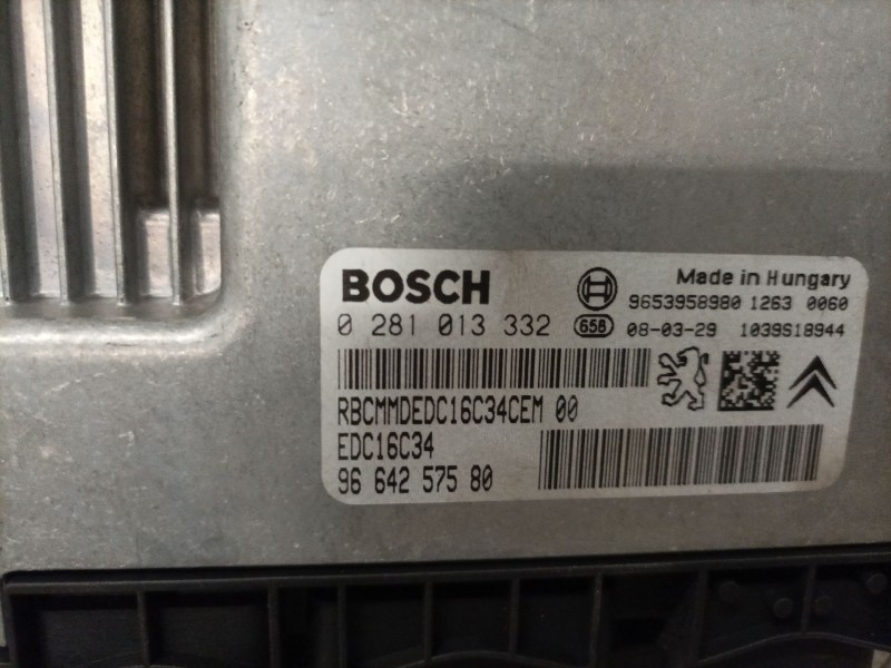 Recambio de kit inmovilizador para peugeot 407 (6d_) 1.8 (6d6fzb) referencia OEM IAM 0281013332 9664257580 966405908001