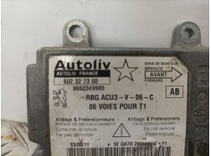 Recambio de centralita airbag para peugeot 206 sedán 1.4 hdi eco 70 referencia OEM IAM 9660349980 602327300  2