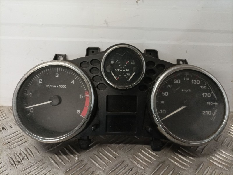 Recambio de cuadro instrumentos para peugeot 206 sedán 1.4 hdi eco 70 referencia OEM IAM 9666637080  