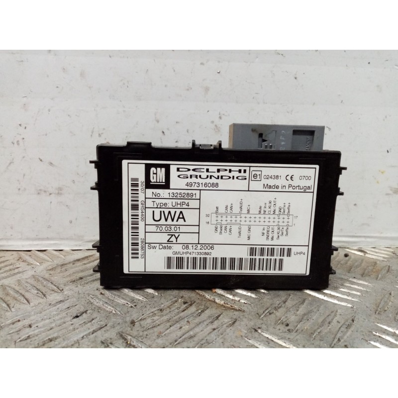 Recambio de modulo electronico para opel astra h (a04) 1.9 cdti (l48) referencia OEM IAM 13252891 497316088 