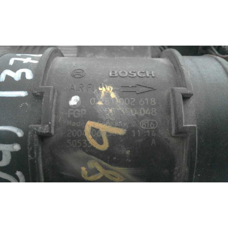 Recambio de caudalimetro para opel corsa d enjoy   |   07.06 - 12.08 | 2006 - 2008 | 80 cv / 59 kw referencia OEM IAM 0281002618 Recambio de caudalimetro para opel corsa d enjoy   |   07.06 - 12.08 | 2006 - 2008 | 80 cv / 59 kw referencia OEM IAM 0281002618