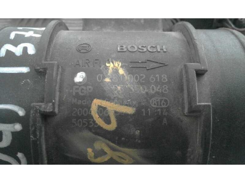 Recambio de caudalimetro para opel corsa d enjoy   |   07.06 - 12.08 | 2006 - 2008 | 80 cv / 59 kw referencia OEM IAM 0281002618 Recambio de caudalimetro para opel corsa d enjoy   |   07.06 - 12.08 | 2006 - 2008 | 80 cv / 59 kw referencia OEM IAM 0281002618
