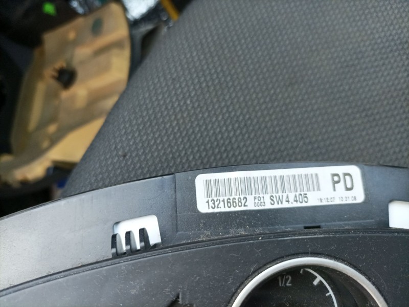 Recambio de cuadro instrumentos para opel astra h (a04) 1.9 cdti (l48) referencia OEM IAM 13216682  