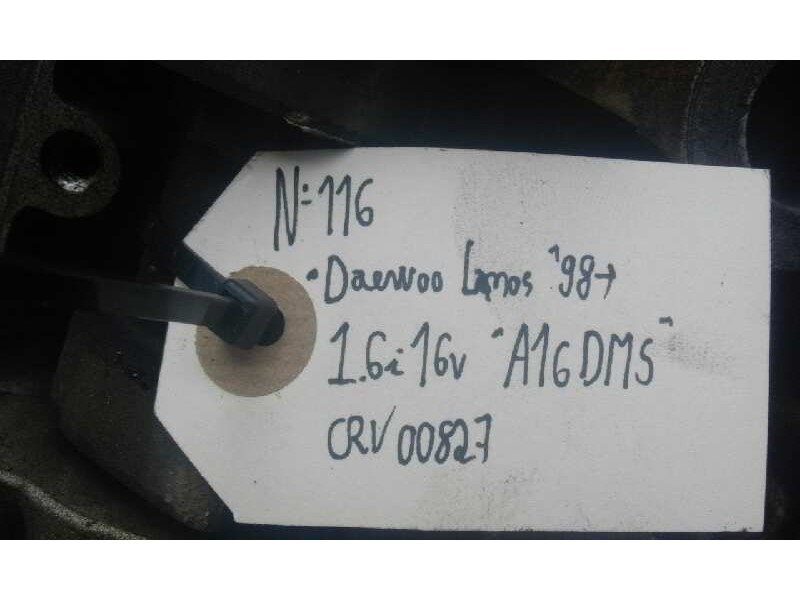 Recambio de culata para daewoo lanos hurricane   |   0.97 - ... | 1997 | 106 cv / 78 kw referencia OEM IAM 96350007 A16DMS 1.6i/ Recambio de culata para daewoo lanos hurricane   |   0.97 - ... | 1997 | 106 cv / 78 kw referencia OEM IAM 96350007 A16DMS 1.6i/