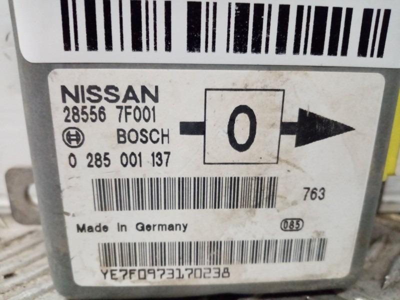 Recambio de centralita airbag para nissan terrano/terrano.ii (r20) avenue referencia OEM IAM 285567F001 0285001137 
