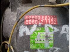 Recambio de compresor aire acondicionado para nissan pathfinder (r51) 2.5 dci diesel cat referencia OEM IAM 5060121122 92600EB30 2