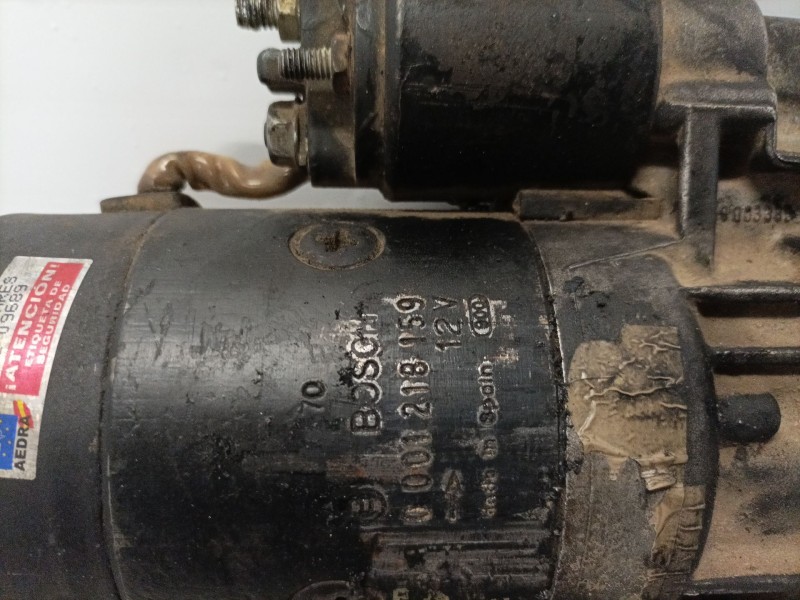 Recambio de motor de arranque para fiat ducato ducato 10 referencia OEM IAM 0001218159  