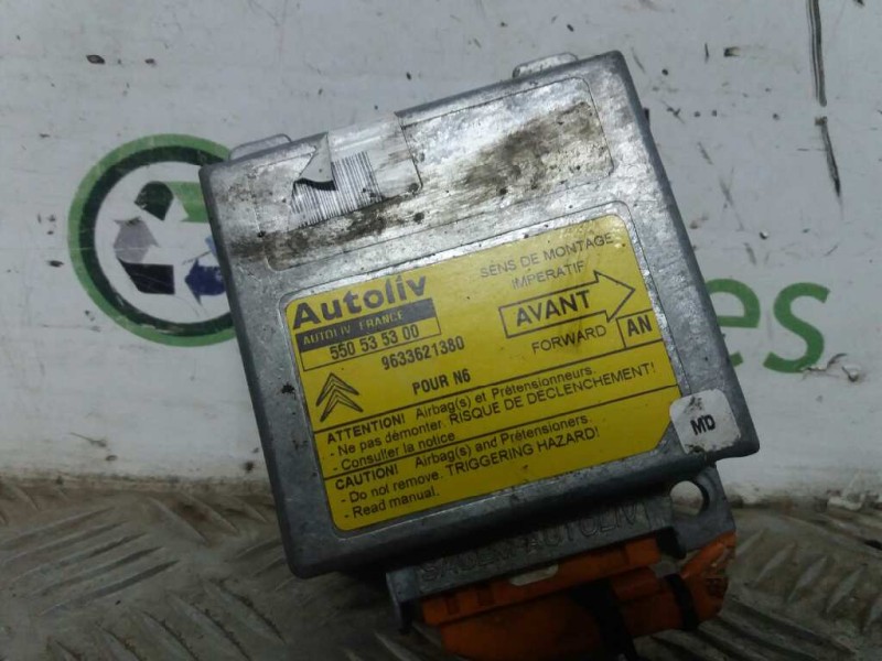 Recambio de centralita airbag para citroen xsara berlina 1.9td seduction   |   08.97 - 12.99 | 1997 - 1999 | 90 cv / 66 kw refer