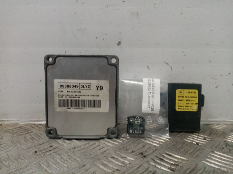 Recambio de kit inmovilizador para daewoo tacuma 2.0 cat referencia OEM IAM 09388049 96261224 