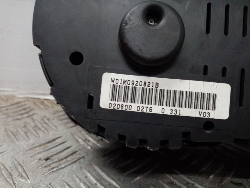 Recambio de cuadro instrumentos para seat toledo (1m2) 1.9 tdi referencia OEM IAM w01m0920821b   Recambio de cuadro instrumentos para seat toledo (1m2) 1.9 tdi referencia OEM IAM w01m0920821b