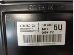 Recambio de centralita motor uce para daewoo matiz (m100, m150) 0.8 referencia OEM IAM 96291050   2