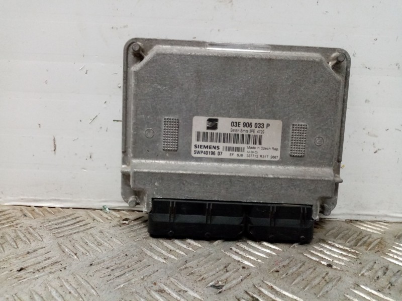 Recambio de centralita motor uce para seat ibiza (6l1) 1.2 referencia OEM IAM 5wp4019607  