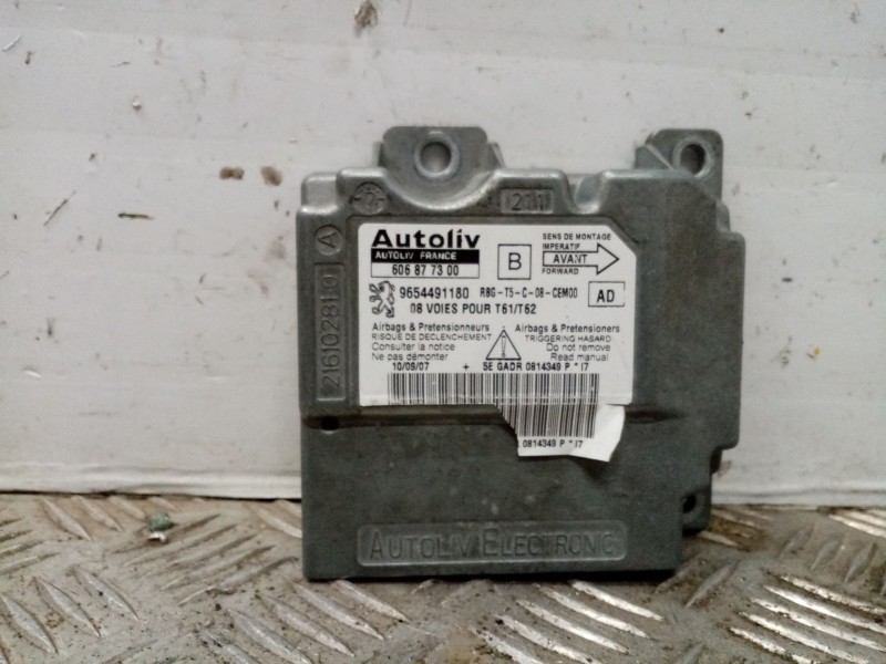 Recambio de centralita airbag para peugeot 407 (6d_) 1.8 (6d6fzb) referencia OEM IAM 9655880880  