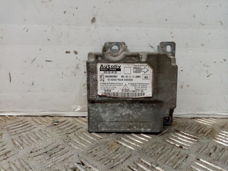 Recambio de centralita airbag para peugeot 407 (6d_) 1.8 (6d6fzb) referencia OEM IAM 9655880880  