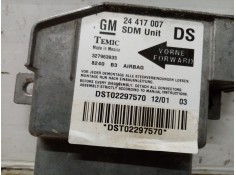 Recambio de centralita airbag para opel corsa c 1.7 16v dti cat (y 17 dt / lr6) referencia OEM IAM 327963935   2