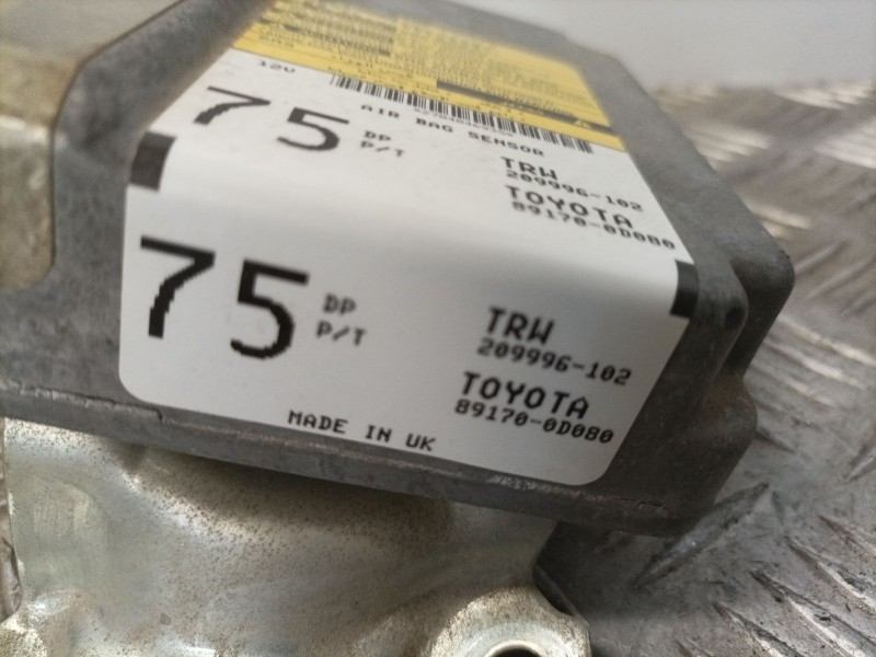 Recambio de centralita airbag para toyota yaris (_p1_) 1.0 (scp10_) referencia OEM IAM   