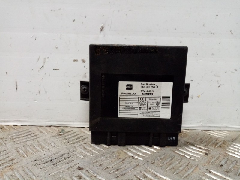 Recambio de centralita cierre para seat ibiza (6k1) 1.9 sdi referencia OEM IAM 6K0962258D  