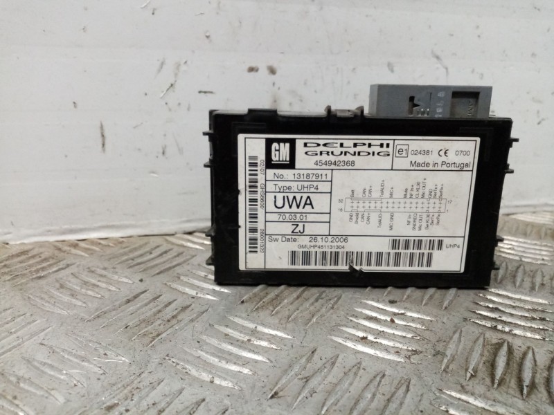 Recambio de modulo electronico para opel zafira b enjoy referencia OEM IAM   