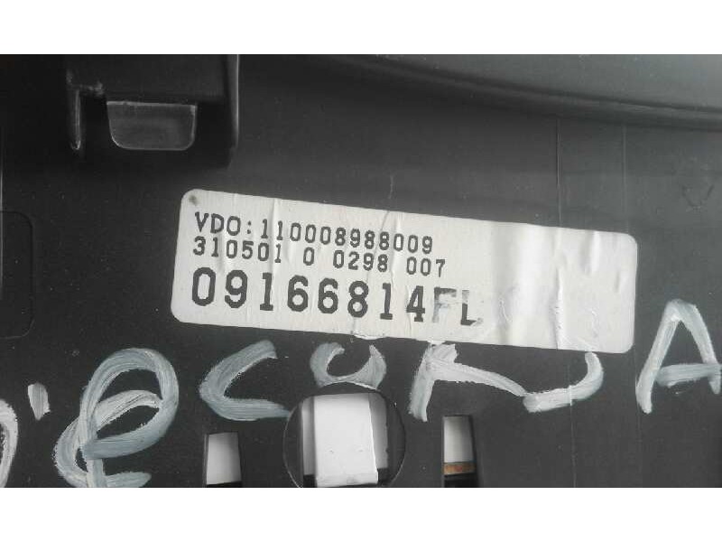 Recambio de cuadro instrumentos para opel corsa c comfort   |   08.00 - 12.01 | 2000 - 2001 | 75 cv / 55 kw referencia OEM IAM 0