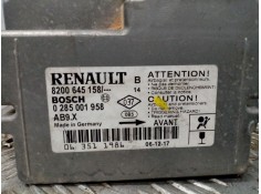 Recambio de centralita airbag para renault clio iii expression referencia OEM IAM 8200645158   2