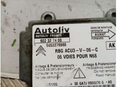 Recambio de centralita airbag para citroen xsara picasso 1.6 16v hdi referencia OEM IAM 9652276980   2