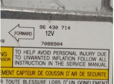 Recambio de centralita airbag para chevrolet kalos 1.2 se referencia OEM IAM 96830358 96430714  2