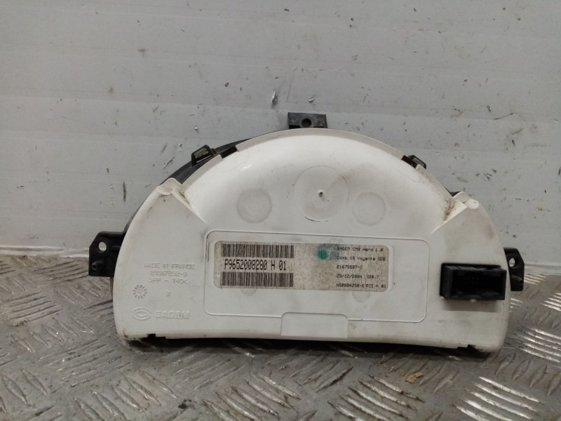 Recambio de cuadro instrumentos para citroen c3 1.4 hdi referencia OEM IAM P9652008280H  