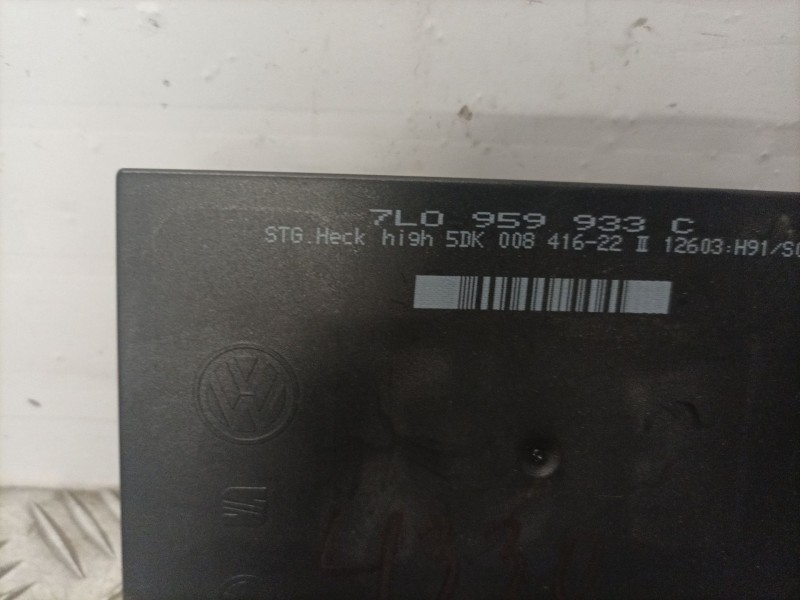 Recambio de modulo electronico para volkswagen touareg (7la) 2.5 tdi referencia OEM IAM 7l0959933c  
