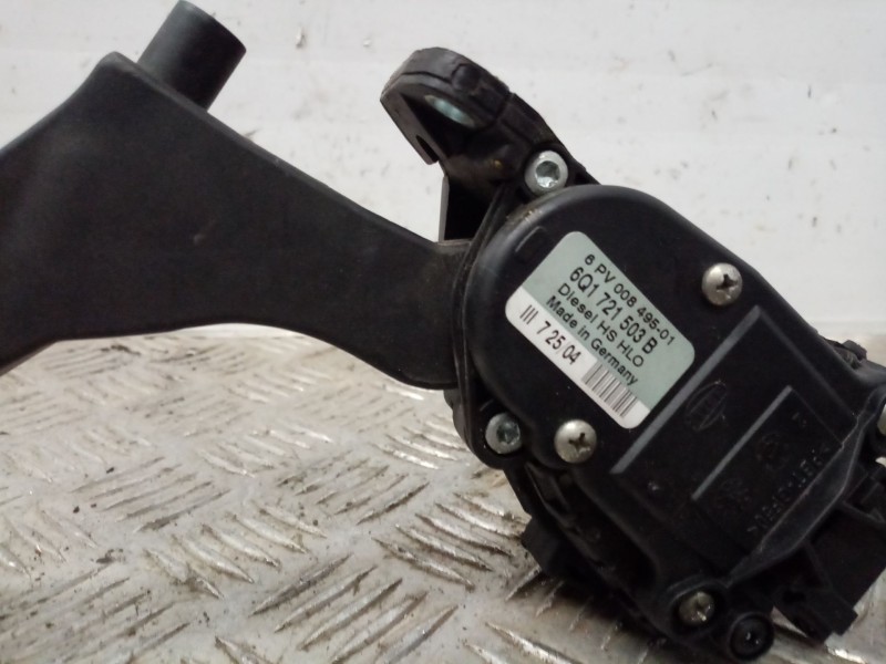 Recambio de potenciometro pedal para seat ibiza (6l1) 1.9 sdi referencia OEM IAM 6Q1721503B  