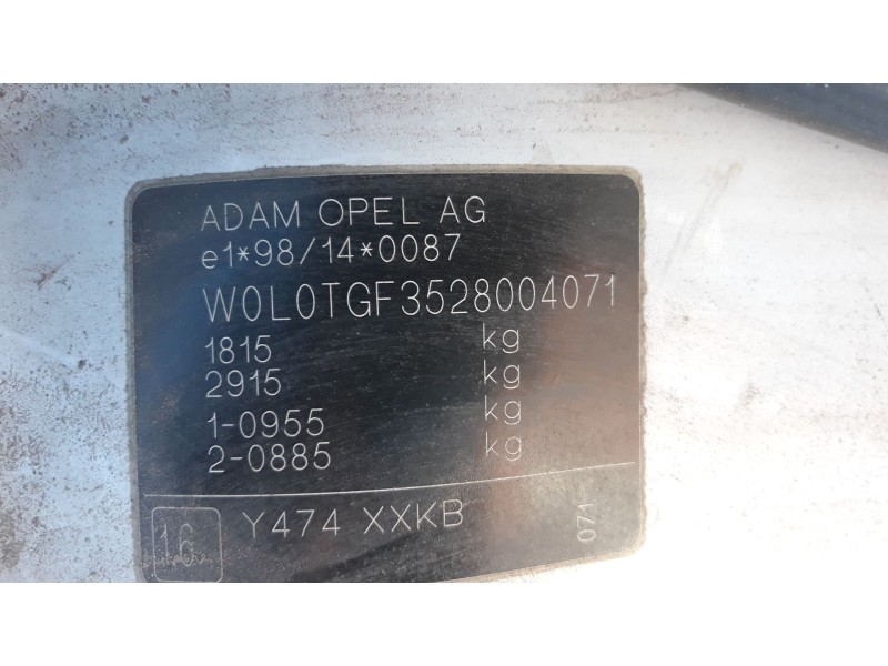 opel astra g caravan del año 1998