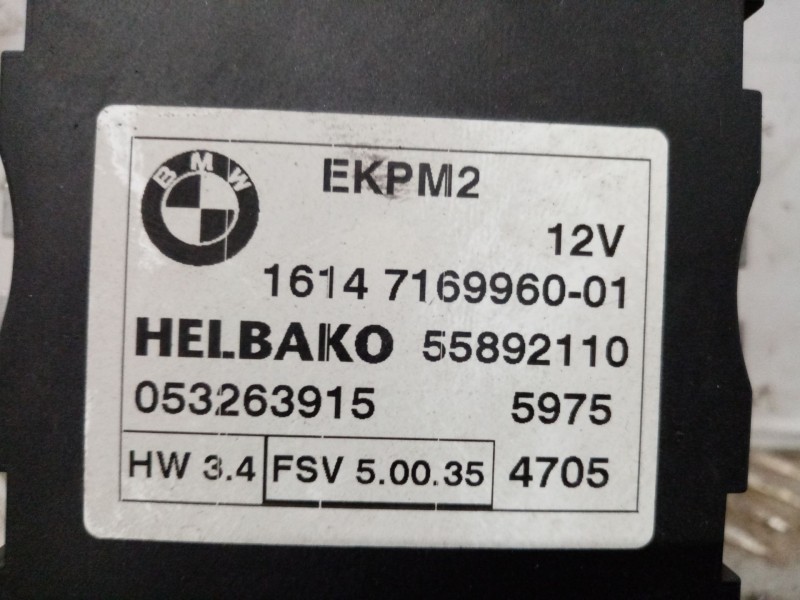 Recambio de modulo electronico para bmw serie 3 berlina (e90) 320d referencia OEM IAM 55892110 1614716996001 