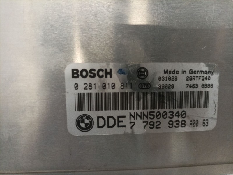 Recambio de centralita motor uce para rover serie 75 (rj) referencia OEM IAM 0281010811  