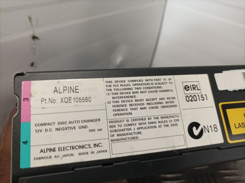 Recambio de sistema dvd para rover serie 75 (rj) referencia OEM IAM XQE105560  