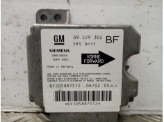 Recambio de centralita airbag para opel astra g berlina 1.6 cat (z 16 se / l55) referencia OEM IAM 09229302BF   2