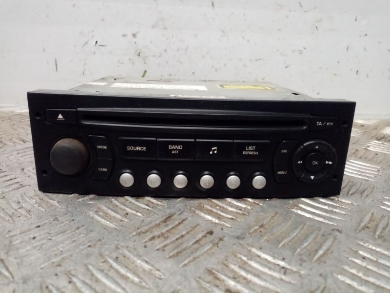 Recambio de sistema audio / radio cd para citroen c4 berlina vtr plus referencia OEM IAM 9659139677  